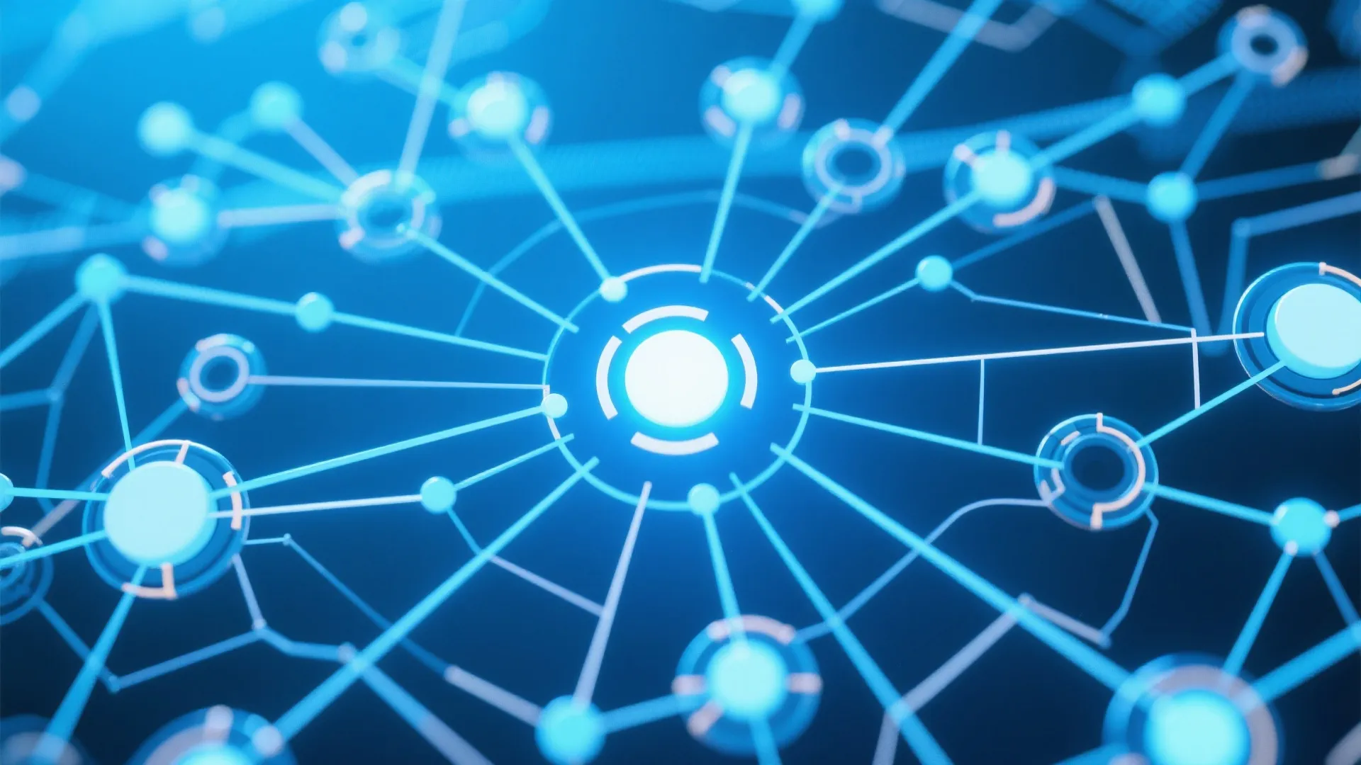 Technology Network Background